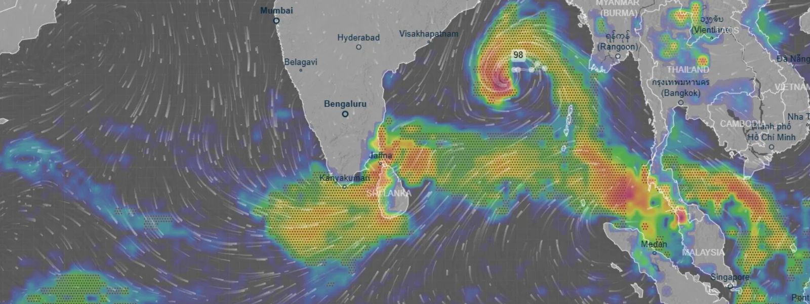 Deep Depression Formed in Bay of Bengal